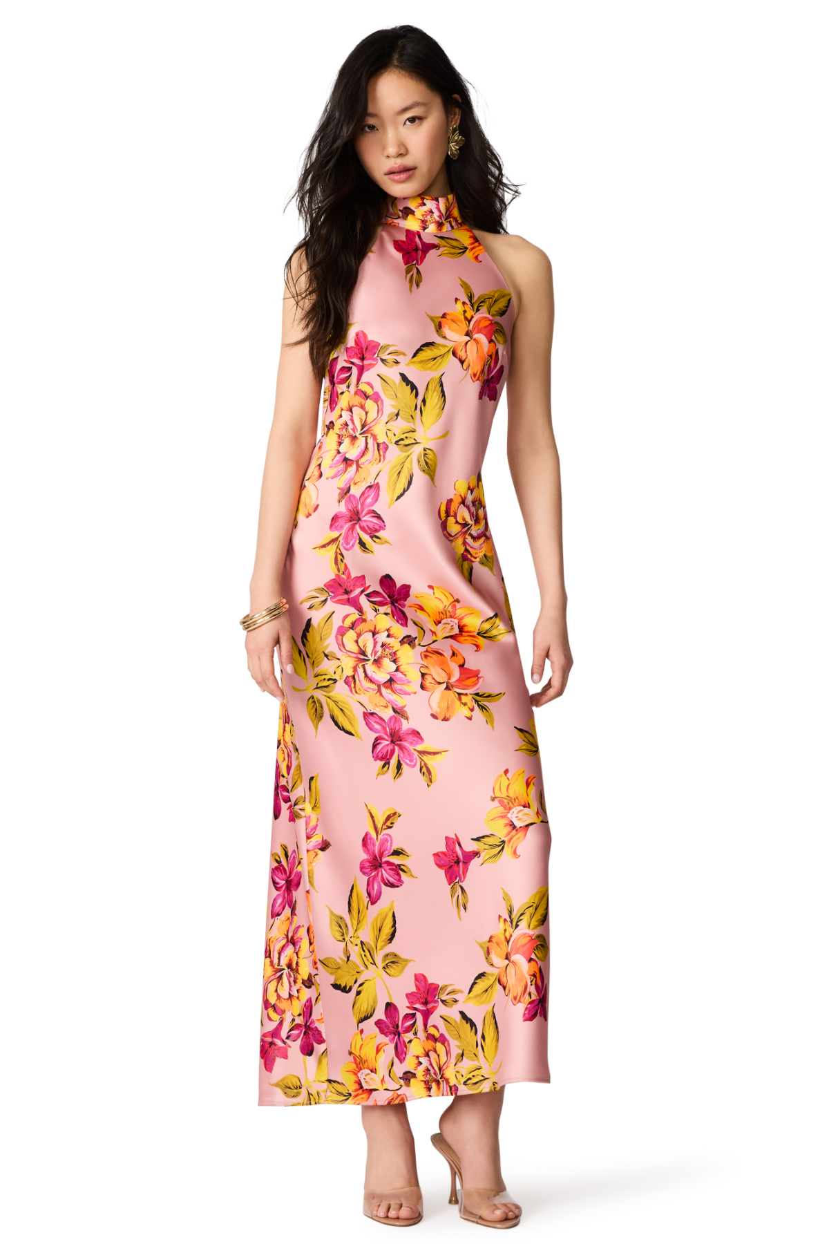tropical elegance dress Steve Madden Women's Lara Dress, XS Color:Gold Mist 11 Stylish Outfits to MAY 2025 Halter dress and duster