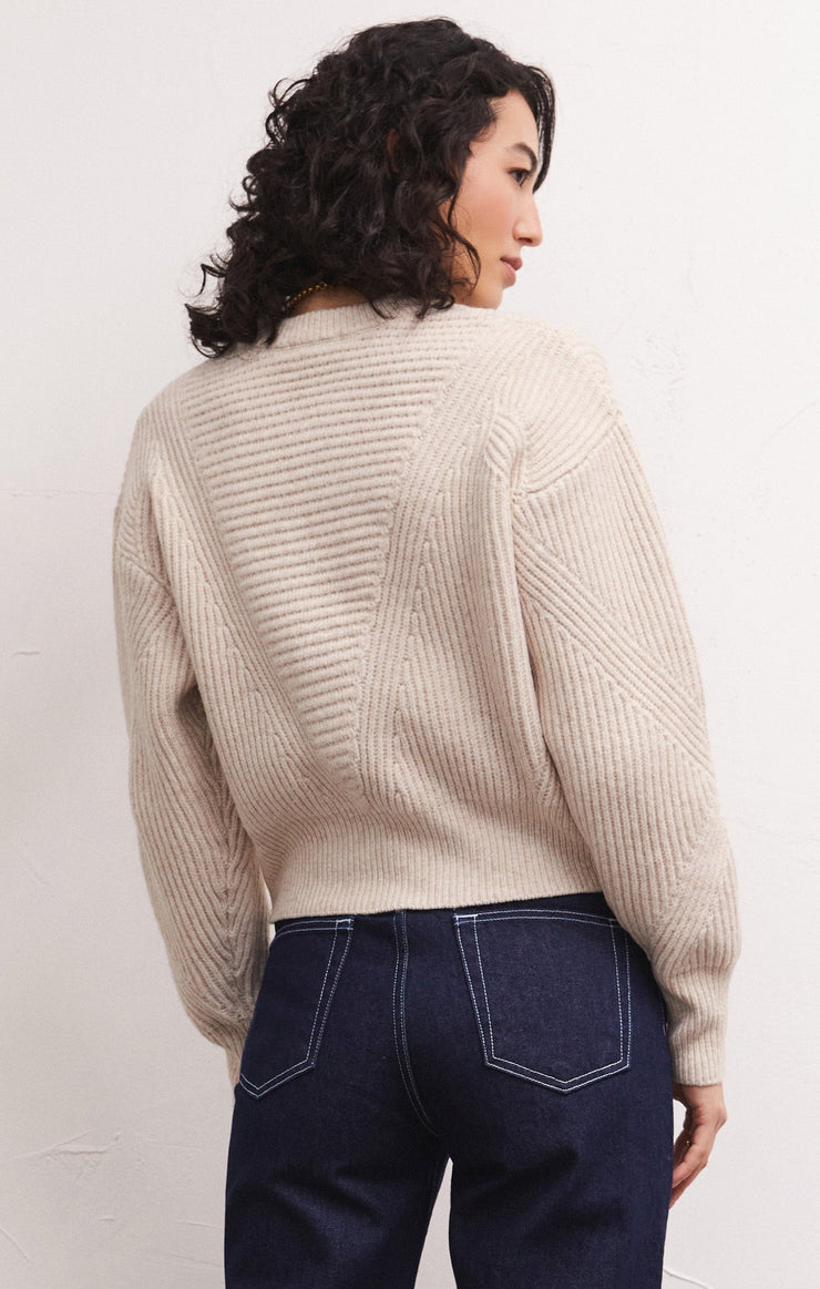 Light Gray Alaska Rib Sweater Sweater
