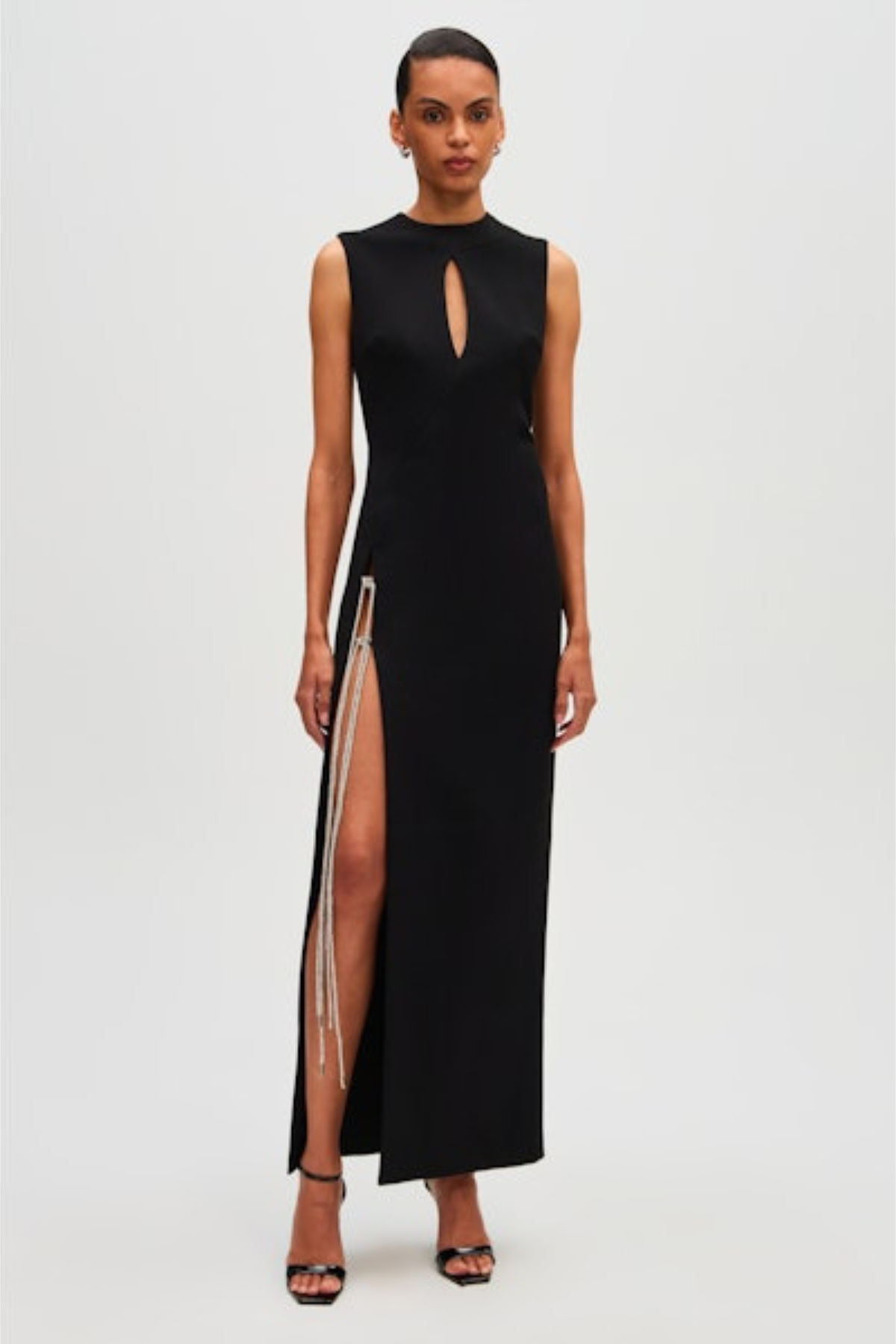 darla maxi dress Darla Crepe Gown Black / M