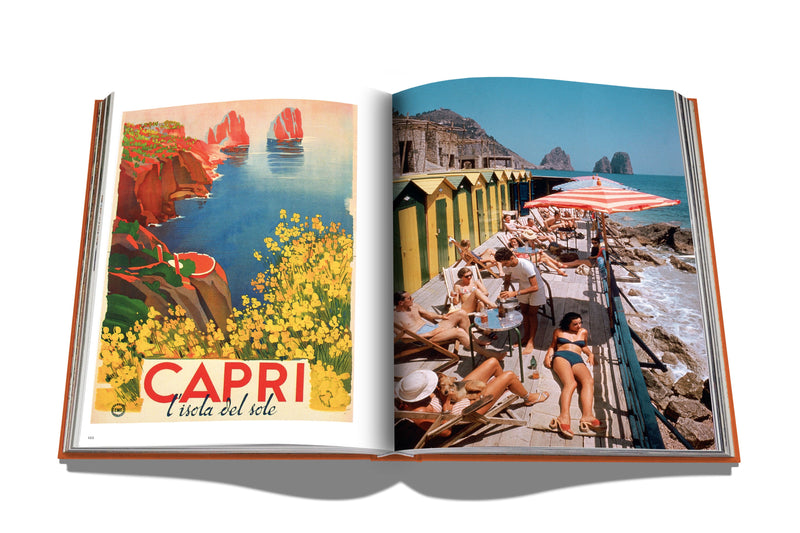 Rosy Brown Capri Dolce Vita Book