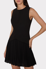 Haddy Pleated Mini Dress
