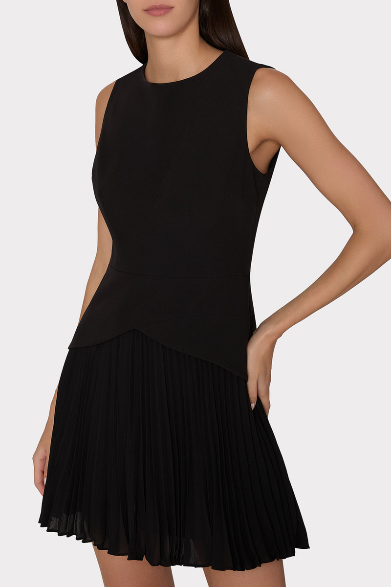Haddy Pleated Mini Dress