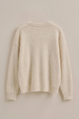 Gray Mallard Duck Intarsia Knit Sweater Sweater