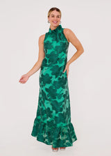 Lavender Camille Gown Emerald Azalea Organza Maxi Dress
