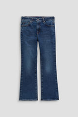 Dark Slate Gray Farrah Boot Crop | Harmonica Jeans