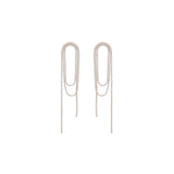 Light Gray Hjane Earrings earrings
