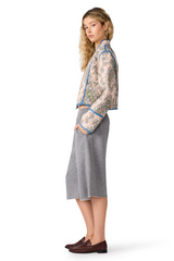 White Smoke Adalynn Jacket Jacket