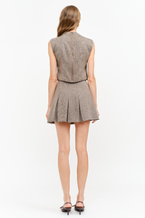 Madi Sleeveless Mock Neck Top Top