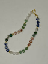 Morgan Heart Beaded Necklace