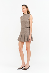 Madi Sleeveless Mock Neck Top Top