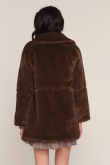 Black Amelia Coat Coats & Jackets