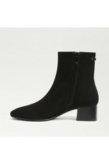 Paige Ankle Boot | Black Suede