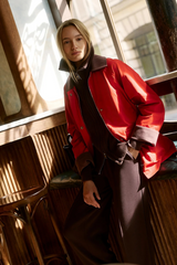 Black Rylan Mid Length Jacket Jacket