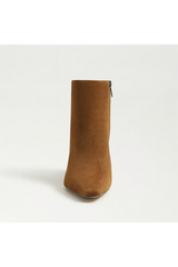 Saige Ankle Booties | Warm Nutmeg Suede