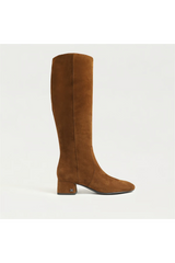 Porter Knee High Boot | Warm Nutmeg Suede