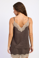 Lavender Iria Lace Cami Cami