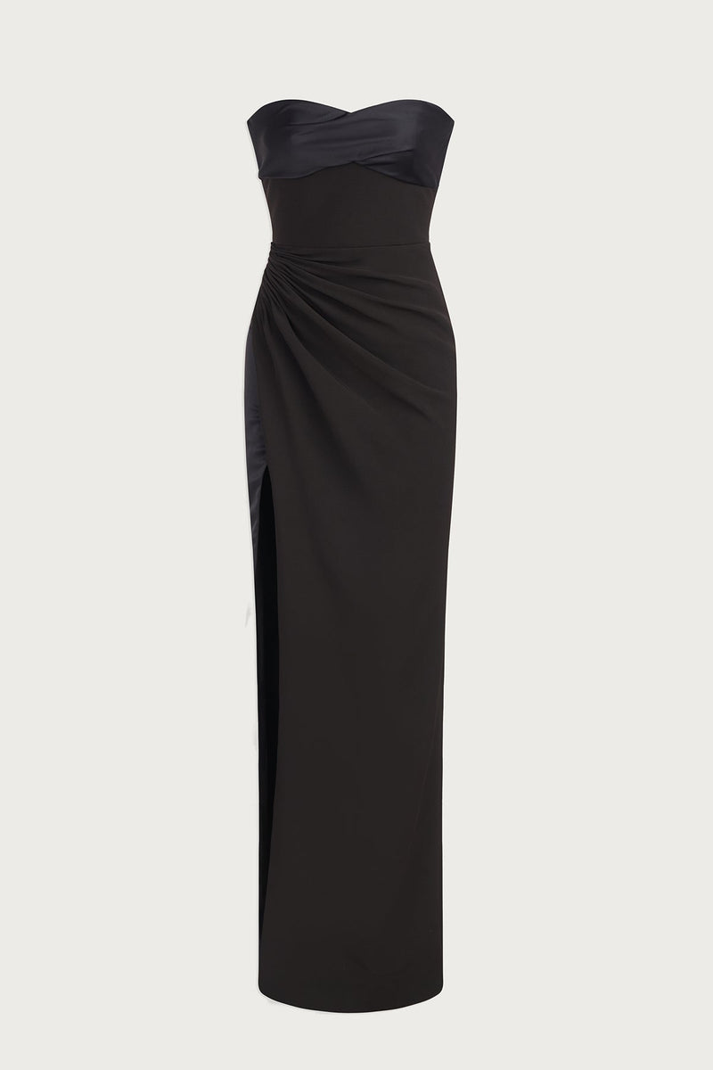 Dark Slate Gray Esther Gown Formal Dress