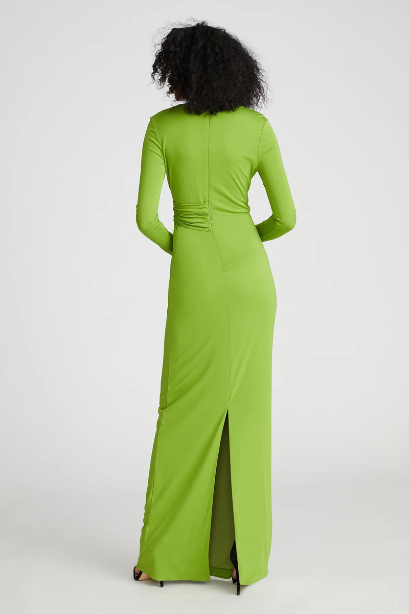 Light Gray Yolanda Jersey | Gown Formal Dress