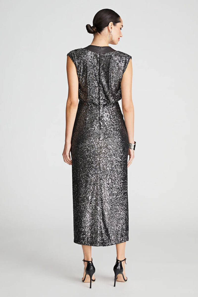 Light Gray Ranae | Dress In Sequin Formal Dress