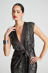 Black Ranae | Dress In Sequin Formal Dress