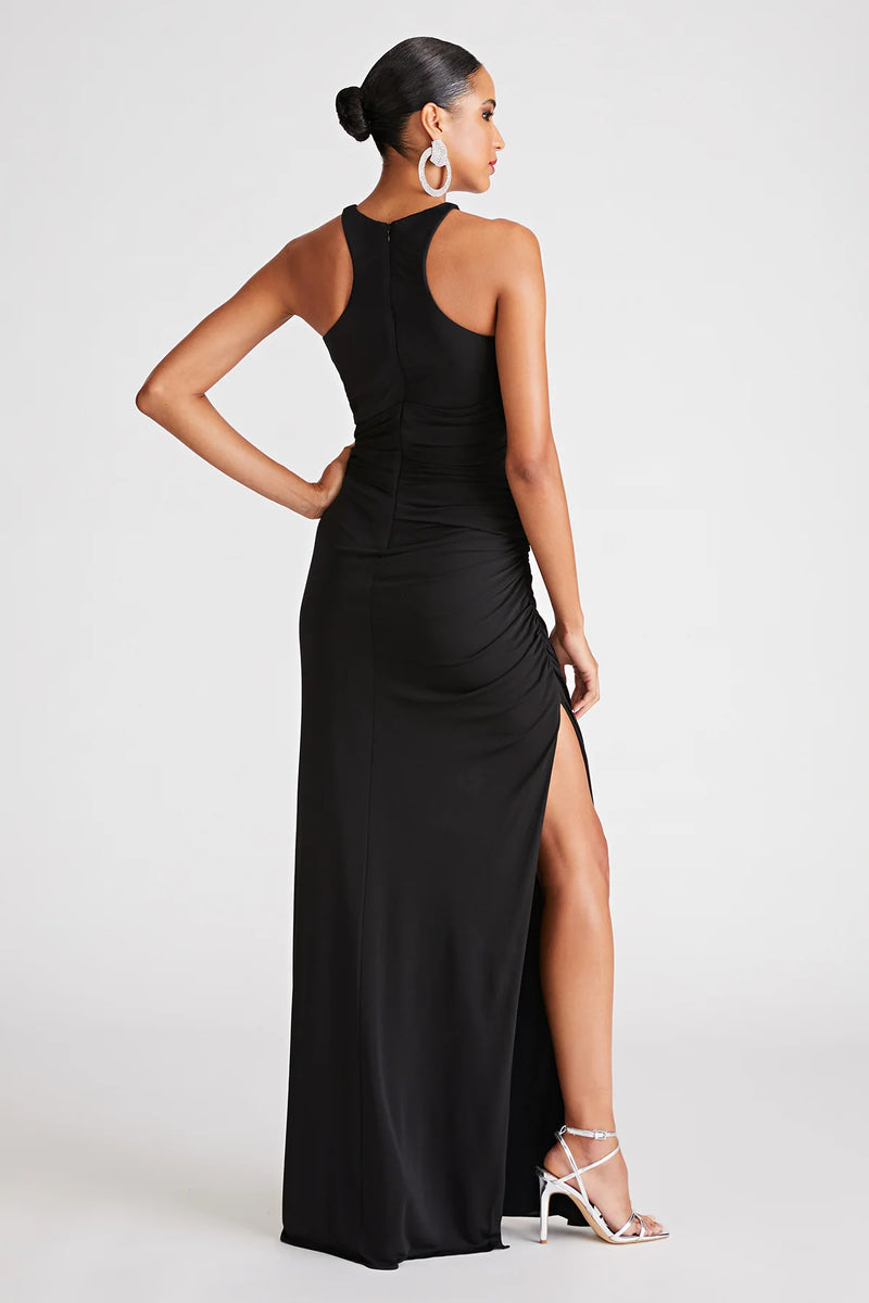 Black Lang Jersey | Gown Formal Dress