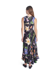 Gray Pilar Dress Midi Dress