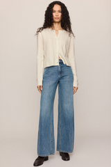 Light Gray Medina Cable Cardigan Cardigan