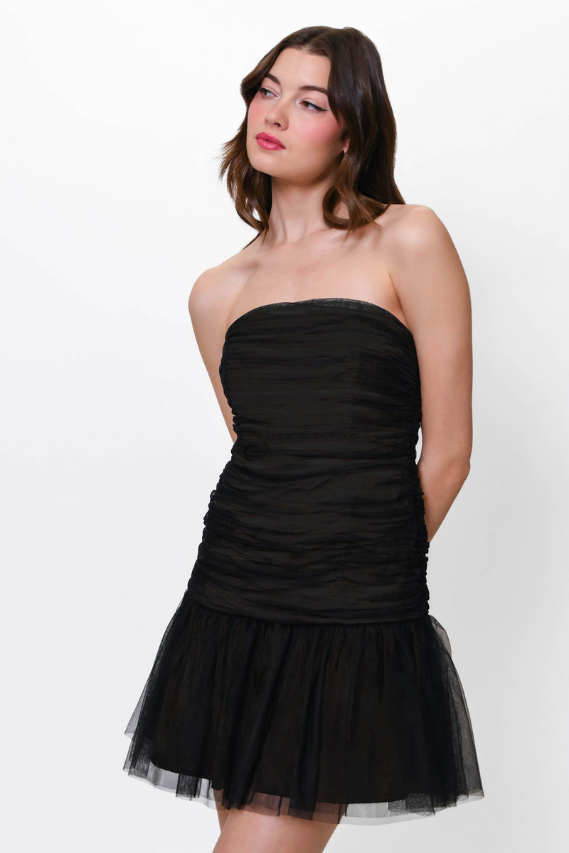 Misty Rose Raney Dress Mini Dress