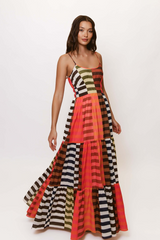 Saddle Brown Silvana Dress Maxi Dress