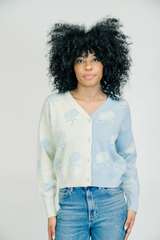 Light Gray Liana Cardigan | Spring bud Cardigan
