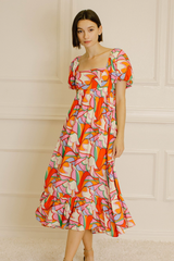 Gray Sweet Smiles Midi Dress Midi Dress