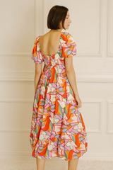 Gray Sweet Smiles Midi Dress Midi Dress