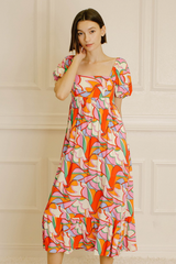 Gray Sweet Smiles Midi Dress Midi Dress