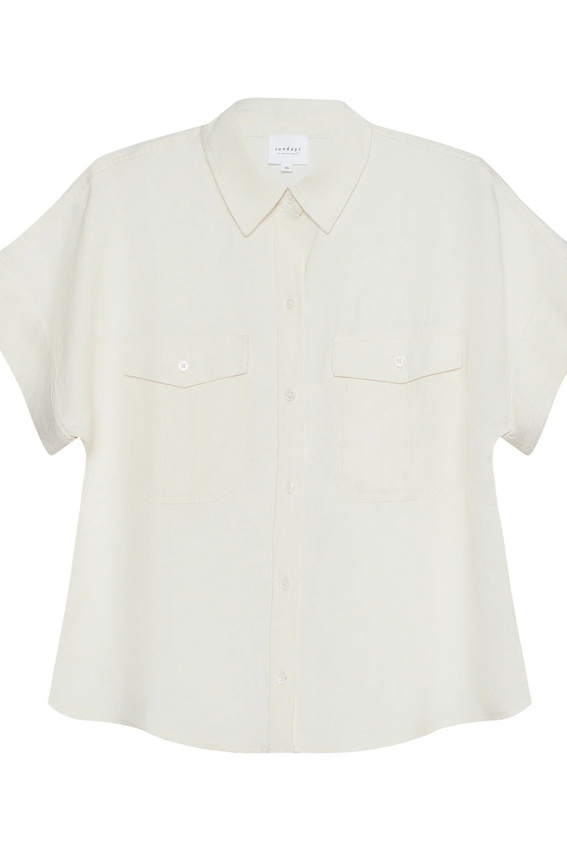 Antique White Fille Shirt Shirt