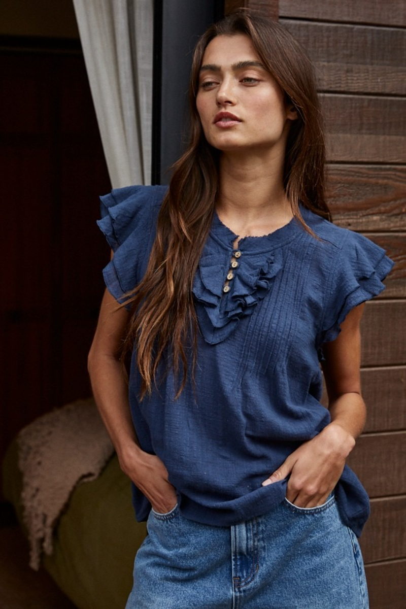 Dark Slate Gray Donnelly Top Top