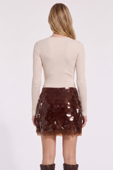 Lavender The Chocolate Disco Mini Skirt Mini Skirt