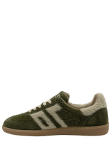 Mohair Sneaker | Forest Beige