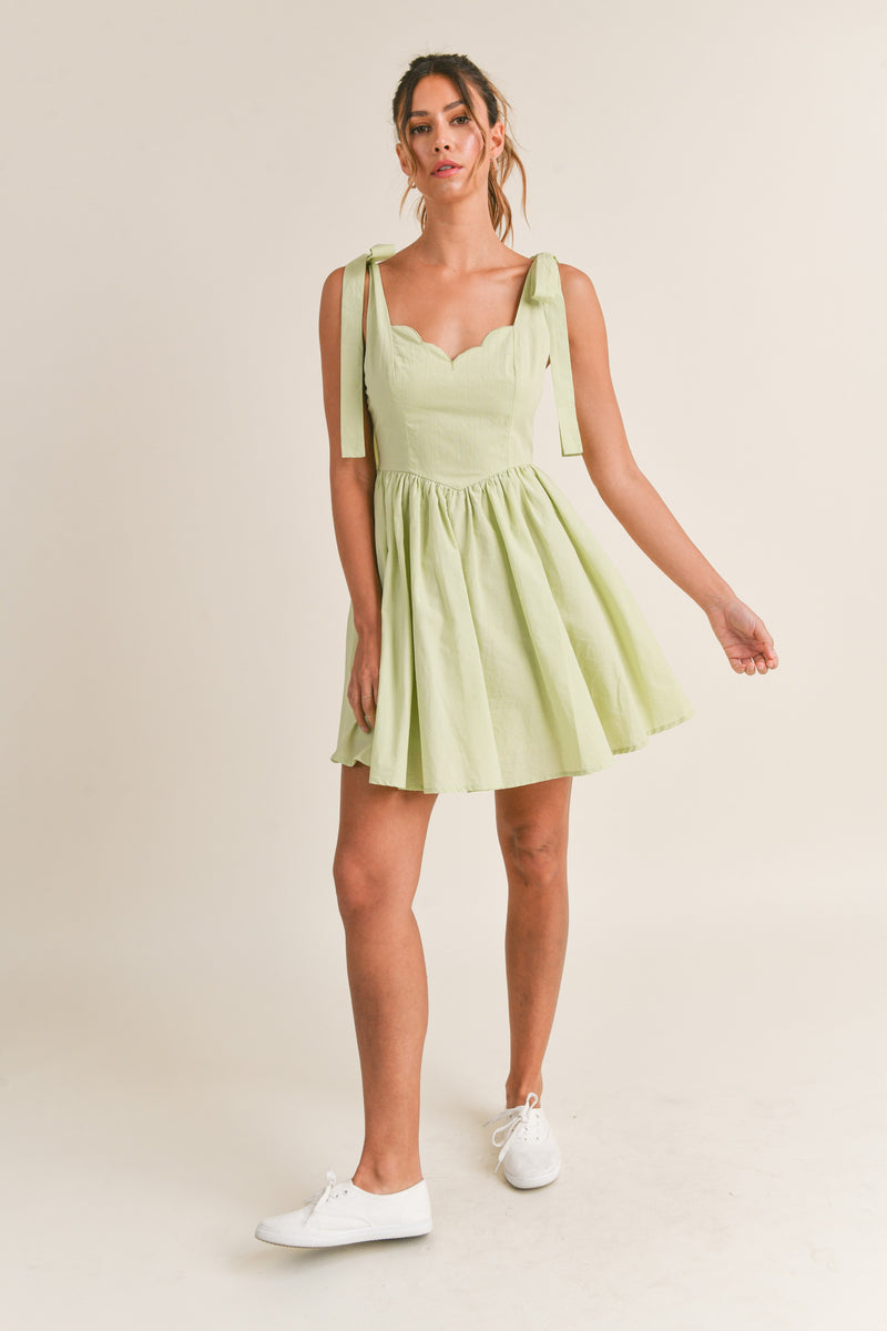 Light Gray Picnic In The Park Dress Mini Dress