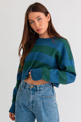 Light Gray Charlie Cropped Sweater Shirts & Tops