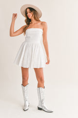 Antique White Jackie Dress Mini Dress