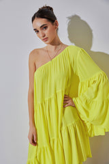 Dark Khaki Mykonos Dress Dresses