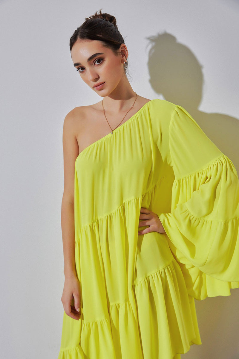 Dark Khaki Mykonos Dress Dresses
