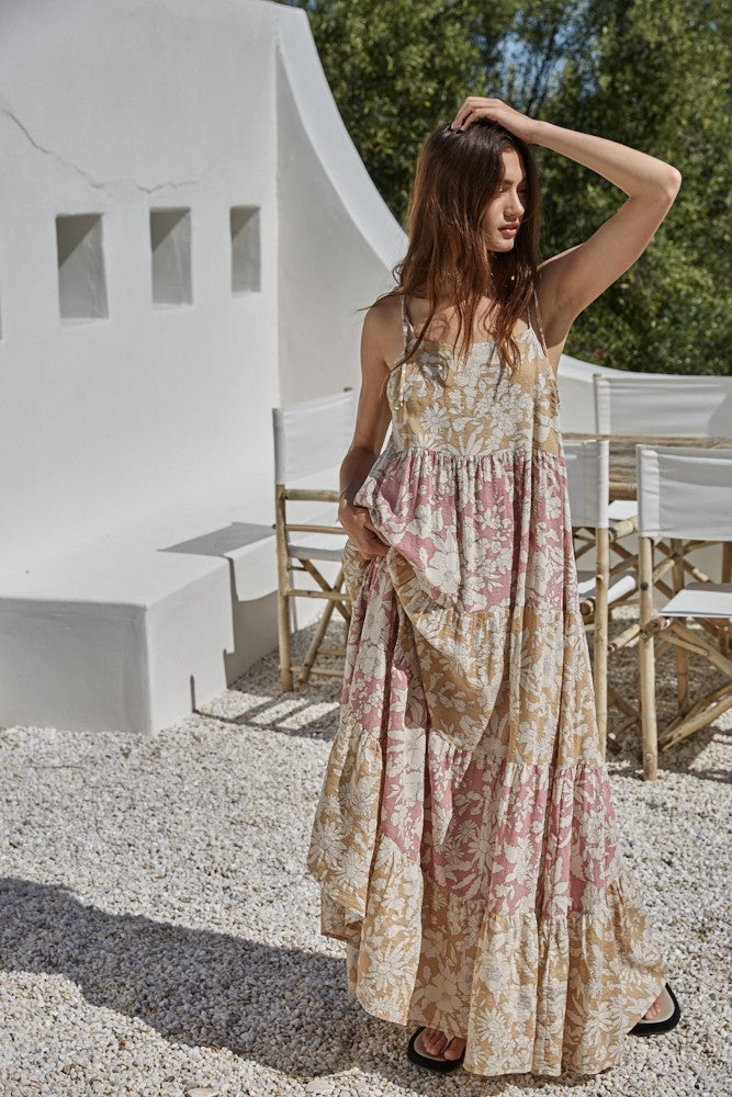 Dark Gray Golden Hour Maxi Dress Maxi Dress