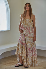Light Slate Gray Golden Hour Maxi Dress Maxi Dress