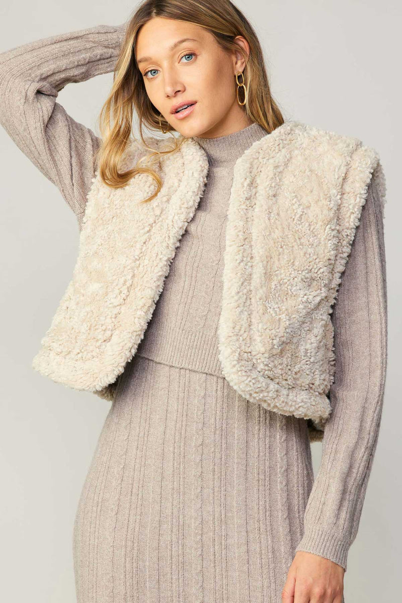 Gray Reversible Corduroy Vest Vest