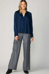 Light Gray Lauren Top Top