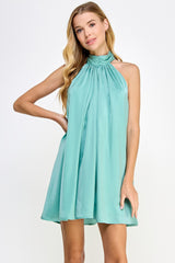 Beige Farah Mini Dress Mini Dress