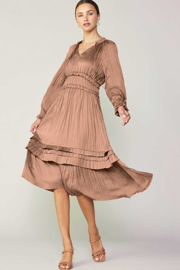 Gray Camille Midi Dress Midi Dress