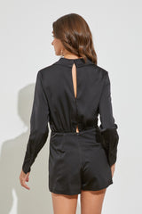 Light Gray Bisbe Romper Romper