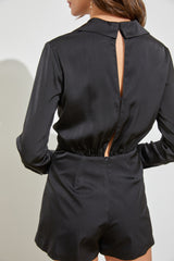 Light Gray Bisbe Romper Romper